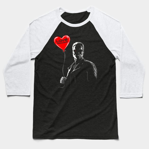 LOVE MACHINE Baseball T-Shirt by Panamerum